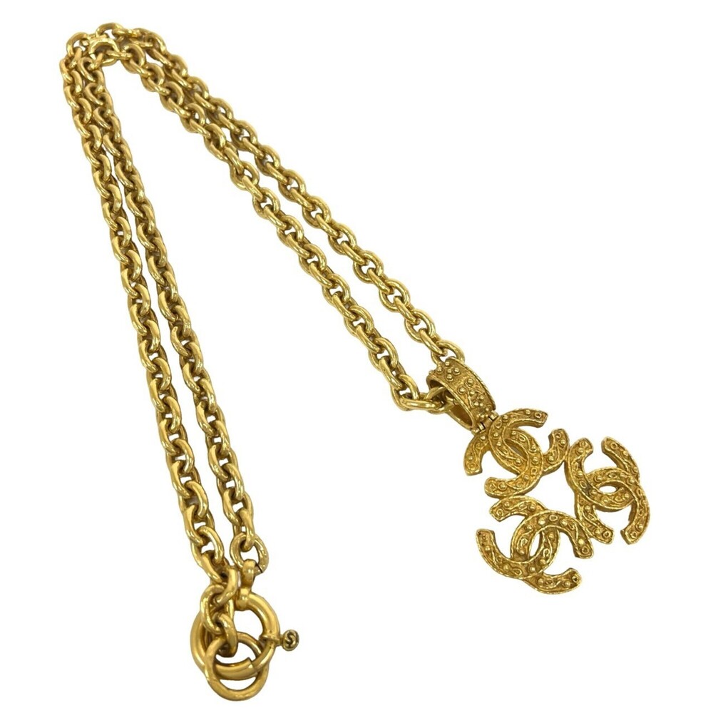 CHANEL Vintage Gold Necklace